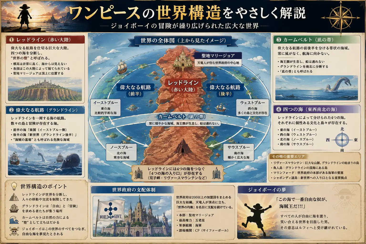ジョイボーイを中心にした人物・勢力関係図